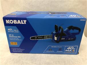 Kobalt chainsaw hot sale